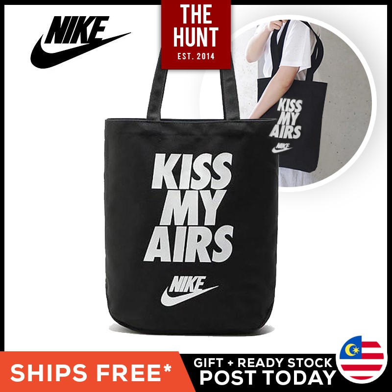 nike kiss my airs bag