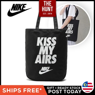 kiss my airs tote bag