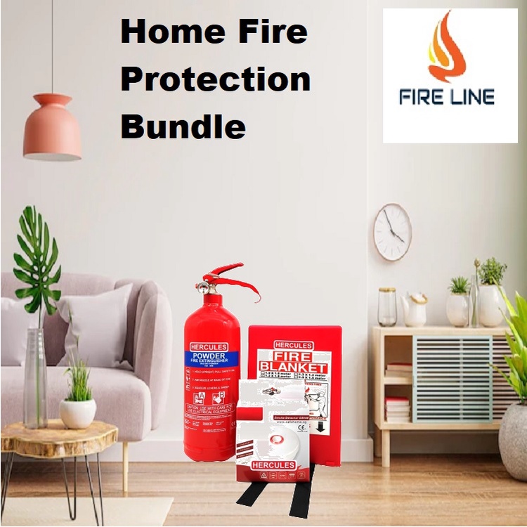 Hercules Fire extinguisher Home Protector Kit | Shopee Singapore
