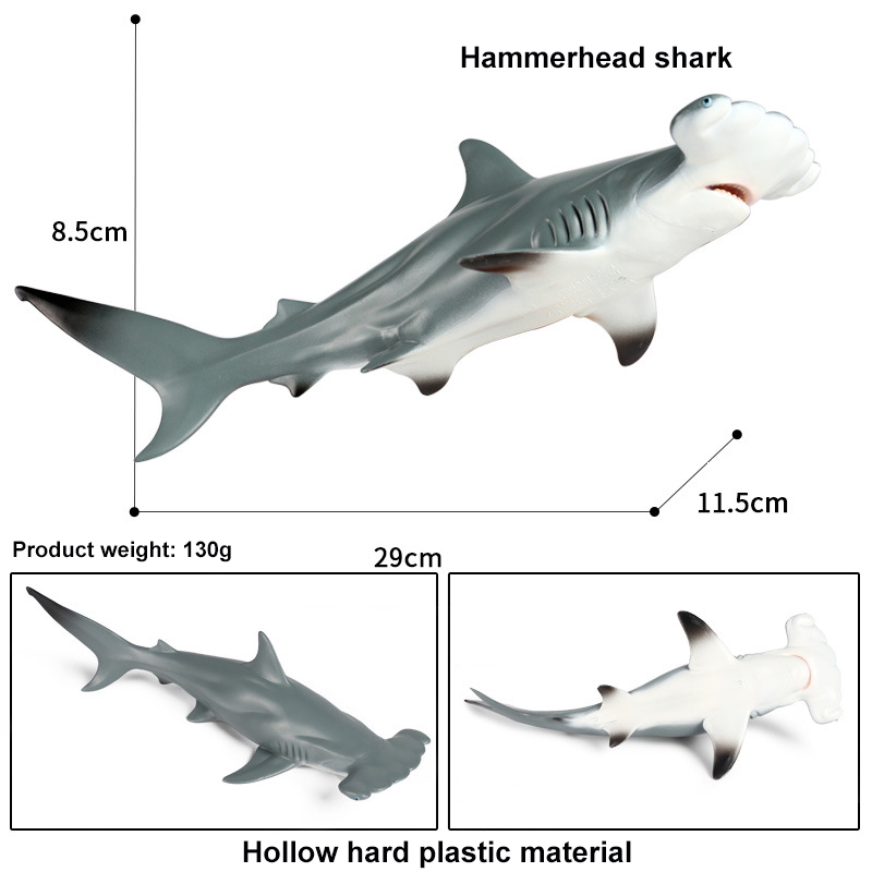 hollow shark toy