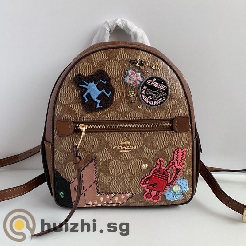 coach graffiti backpack