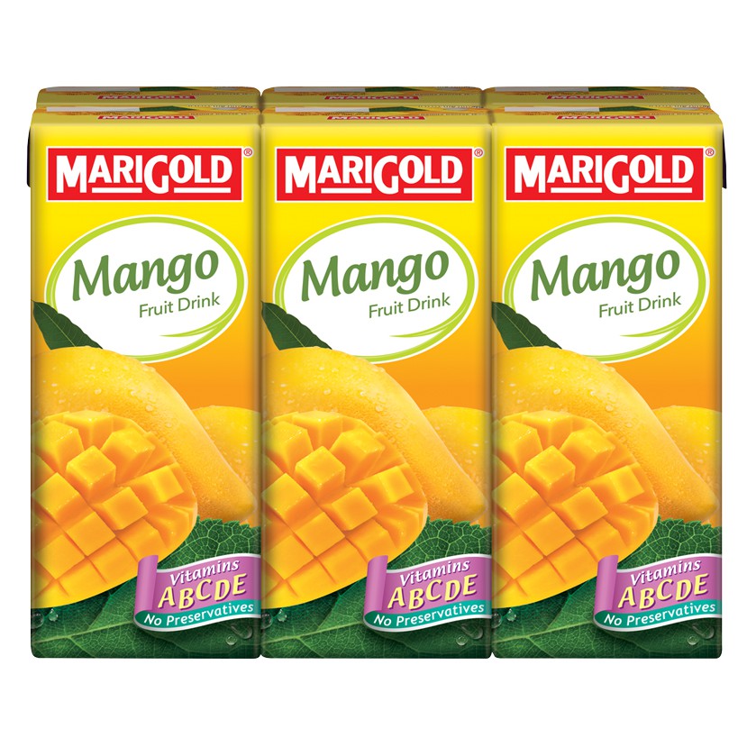 Marigold Mango Juice Drink 250Ml (Halal) Shopee Singapore