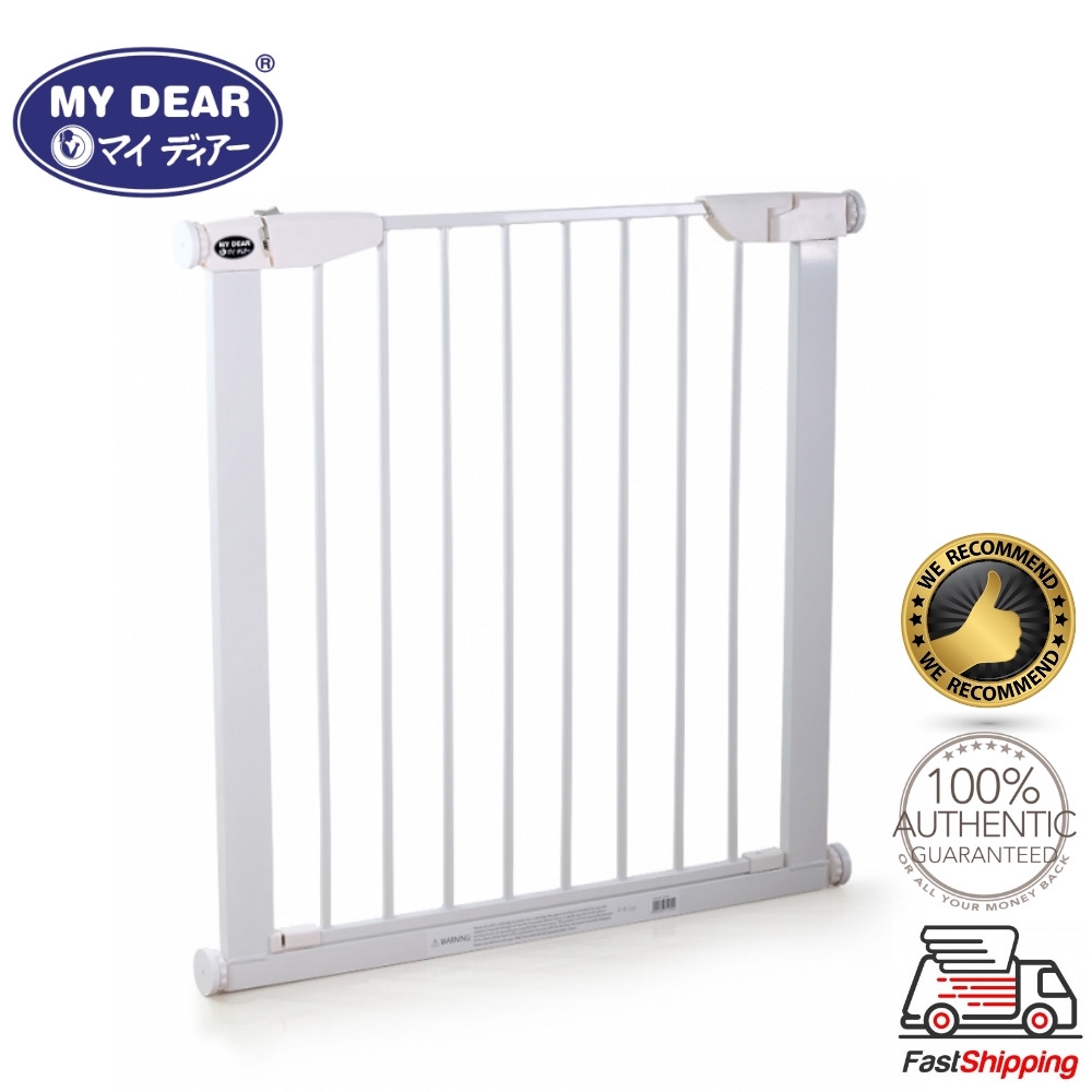 My Dear Baby Safety Gate 32030 With Wide Auto Swing Back Door And Lock Shopee Singapore