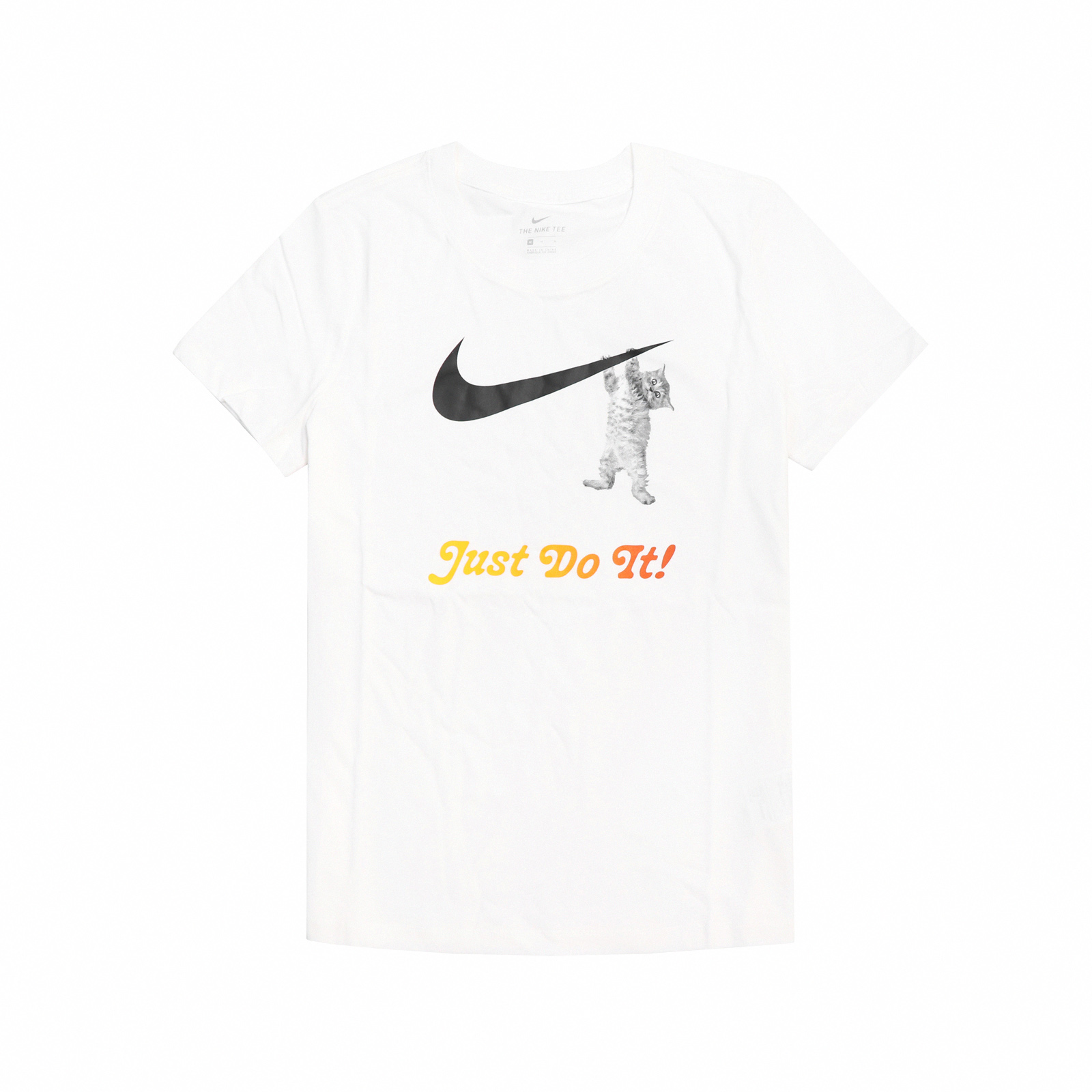 black and white nike t shirt women's