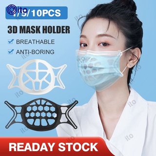 Image of [Ship within 24h] 3D MASK 1/5/10PCS The mask bracket supports the inner pad of the mask to prevent stuffiness breathable and waterproof ito