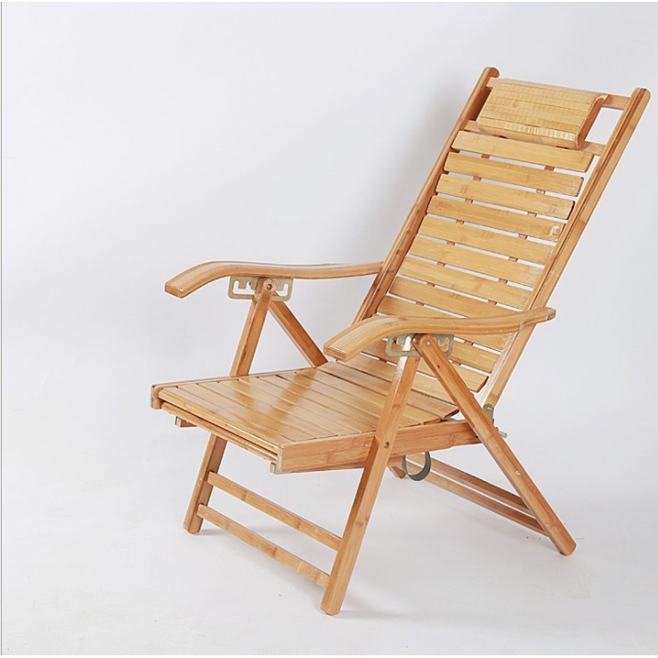 Bamboo Recliner Folding Chair Adult Rocking Chair Elderly Nap Chair Beach Chair Cool Chair Home Chair Lunch Break Chair Shopee Singapore