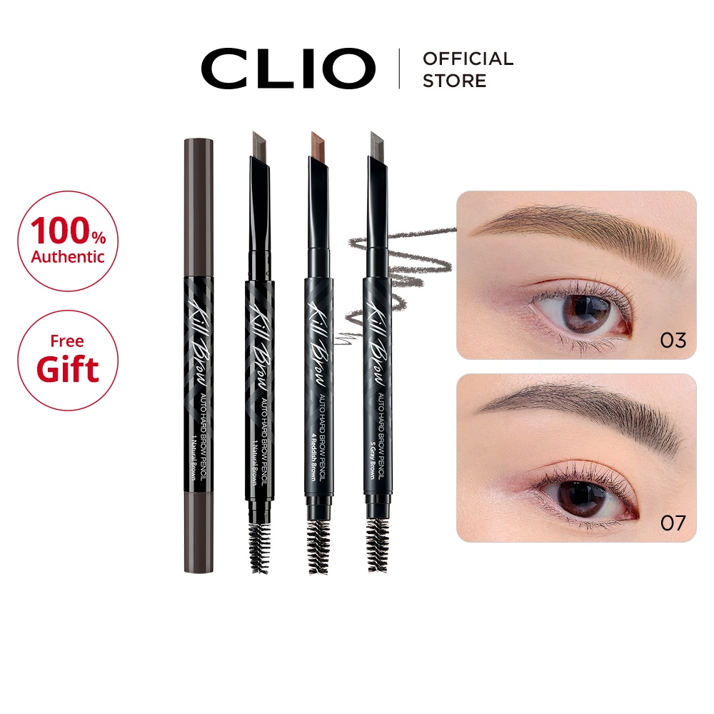 [CLIO] Kill Brow Auto Hard Brow Pencil 0.31g Shopee Singapore