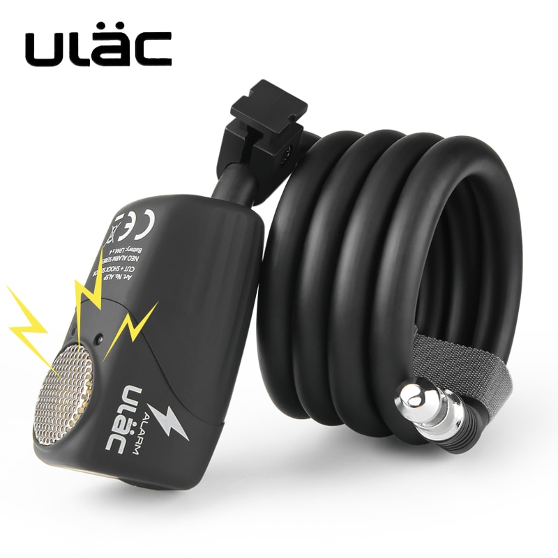 bike lock alarm cable