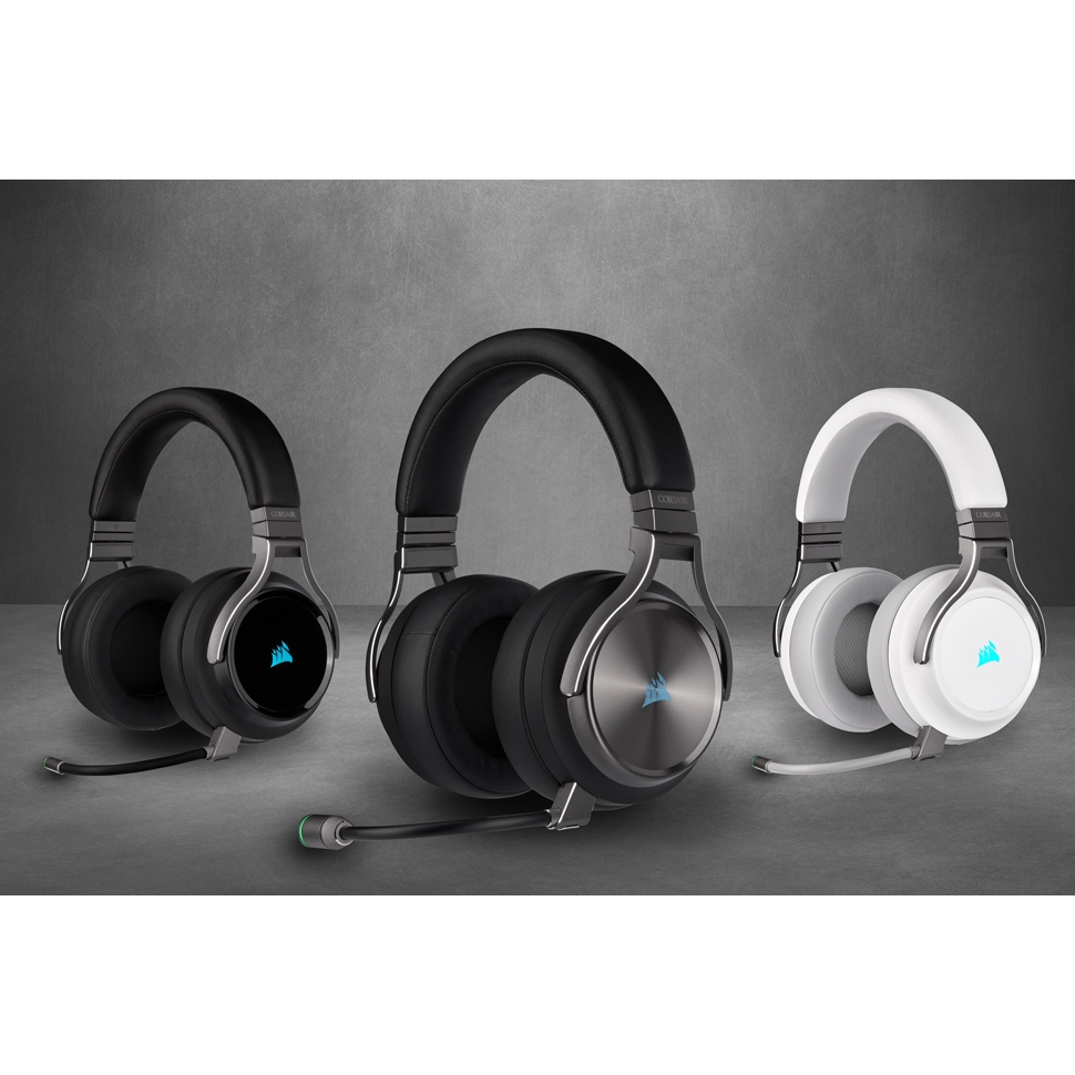 corsair white gaming headset
