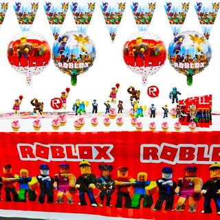 20pcs Random Cartoon Game Roblox Latex Balloons Children Birthday Christmas Party Decoration Shopee Singapore - roblox party favor boxes treat goodie bag loot box birthday party boys black red