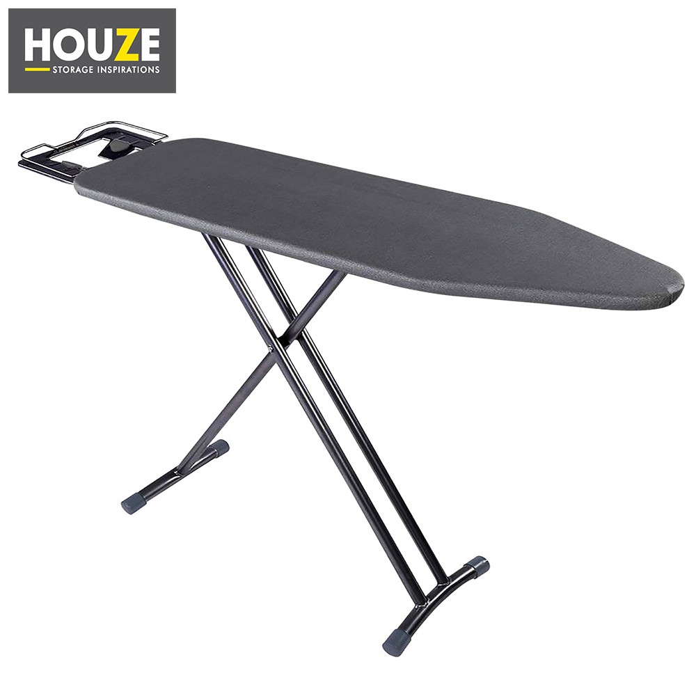 HOUZE Premium Ironing Board 110x33cm (Black) Shopee Singapore