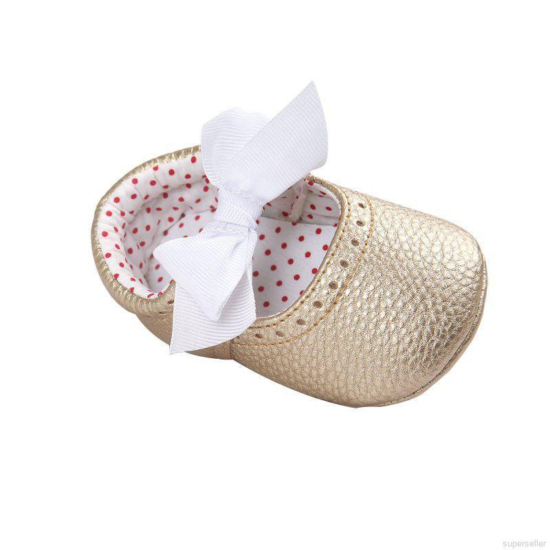 Newborn Baby Moccasin Soft Bottom PU Leather Shoes #7
