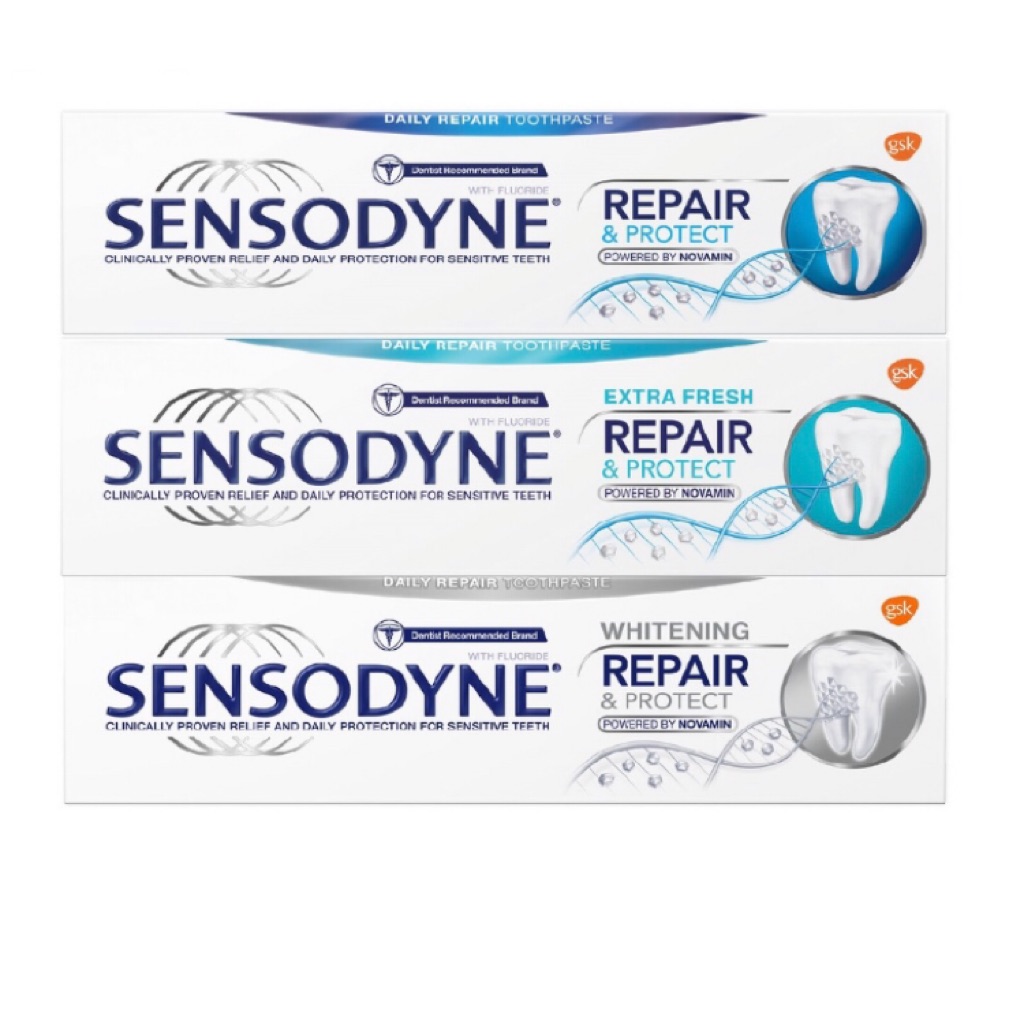 Sensodyne Repair and Protect Toothpaste (100g)[ Original/Extra Fresh/whitening Shopee Singapore