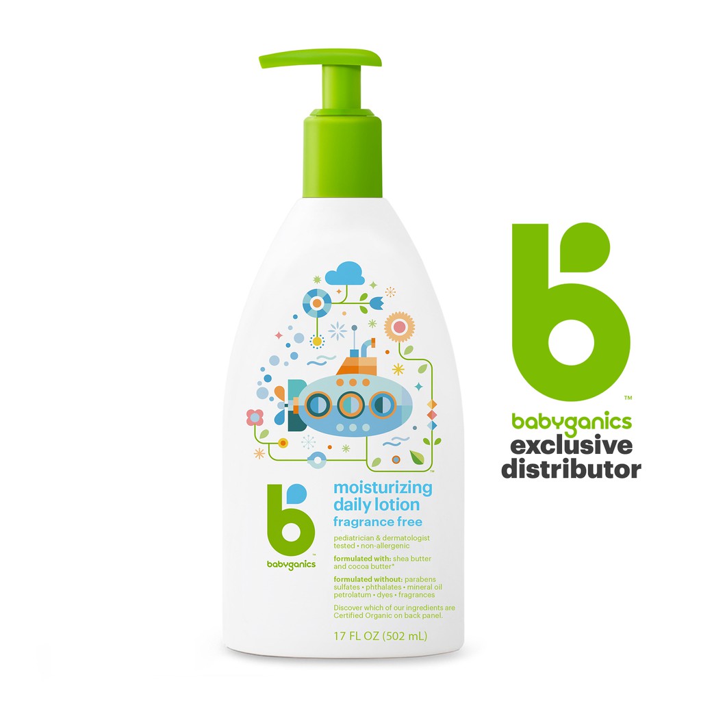 babyganics moisturizing daily lotion