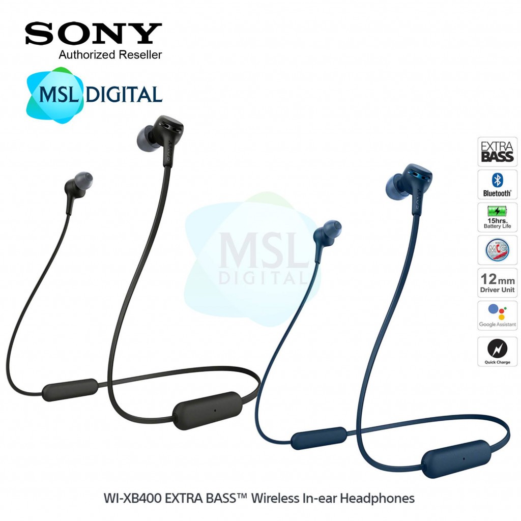 sony wi xb400 headphones