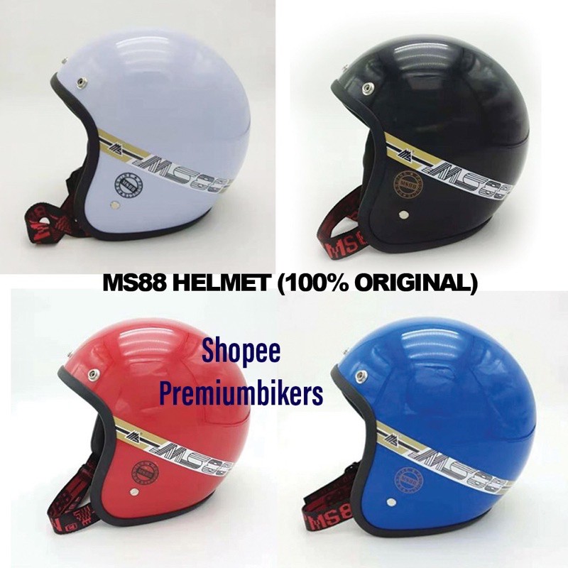 Shop Malaysia Ms88 Helmet 100 Original Clear Stock Y15zr Lc135 Y125zr Ex5 Kriss Rxz Mhr Sgv Shopee Singapore