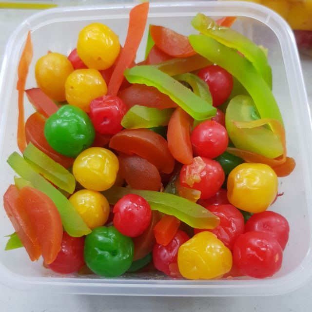 Shop Malaysia Special Halal Mixed Acar Fruit Mixed Acar Fruit Sweet Masam Fruit Sweet Masam Fruit Acar Fruit Cooking Sambal Shopee Singapore