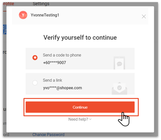 Sub Account Changing Or Forgotten Password In Sub Account Platform Shopee My Seller Education Hub