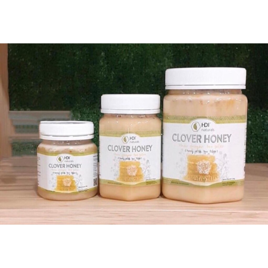 HDI Clover Honey / 250gr / 500gr / 1kg | FREE HONEY WOODEN SPOON