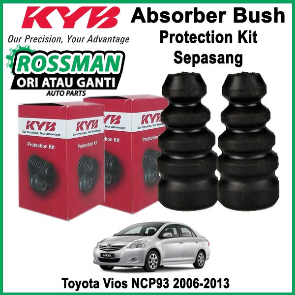 Shop Malaysia Toyota Vios Ncp93 2006 Asha 2013 Kyb Bush Absorber Original Pair Shopee Singapore
