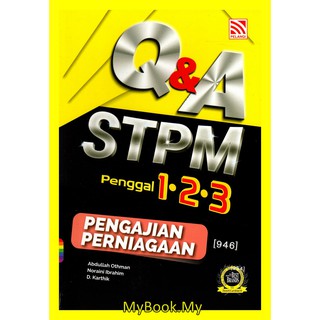 MyB Buku : Q & A STPM Pengajian Perniagaan [946] Penggal 1 