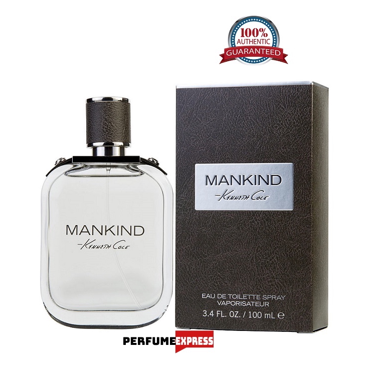Kenneth Cole Mankind 100ml Edt Spray For Men 100 Authentic Brand New Fragrances Shopee Singapore