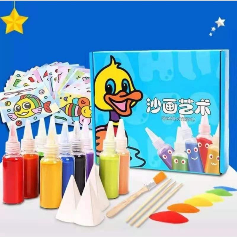 [Ready Stock] Kids / Children Sand Painting Kit