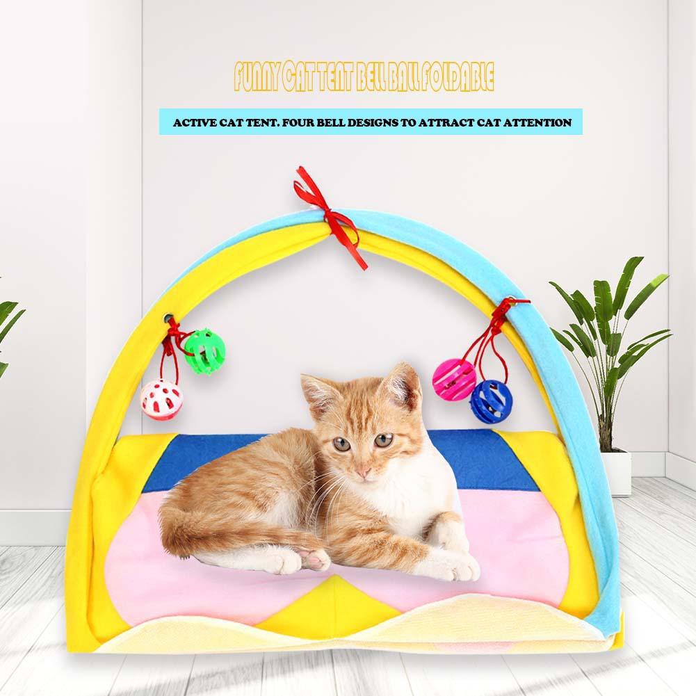 cat play tent