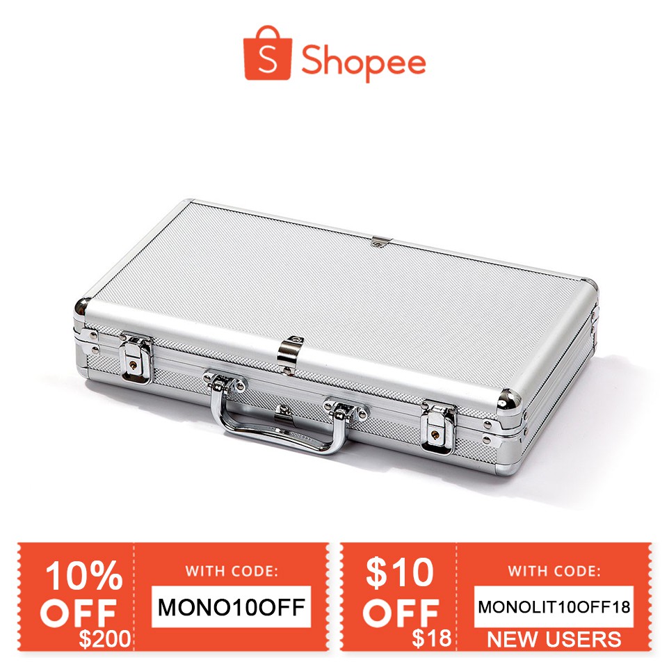 300 Slots Aluminum Poker Chip Case Shopee Singapore