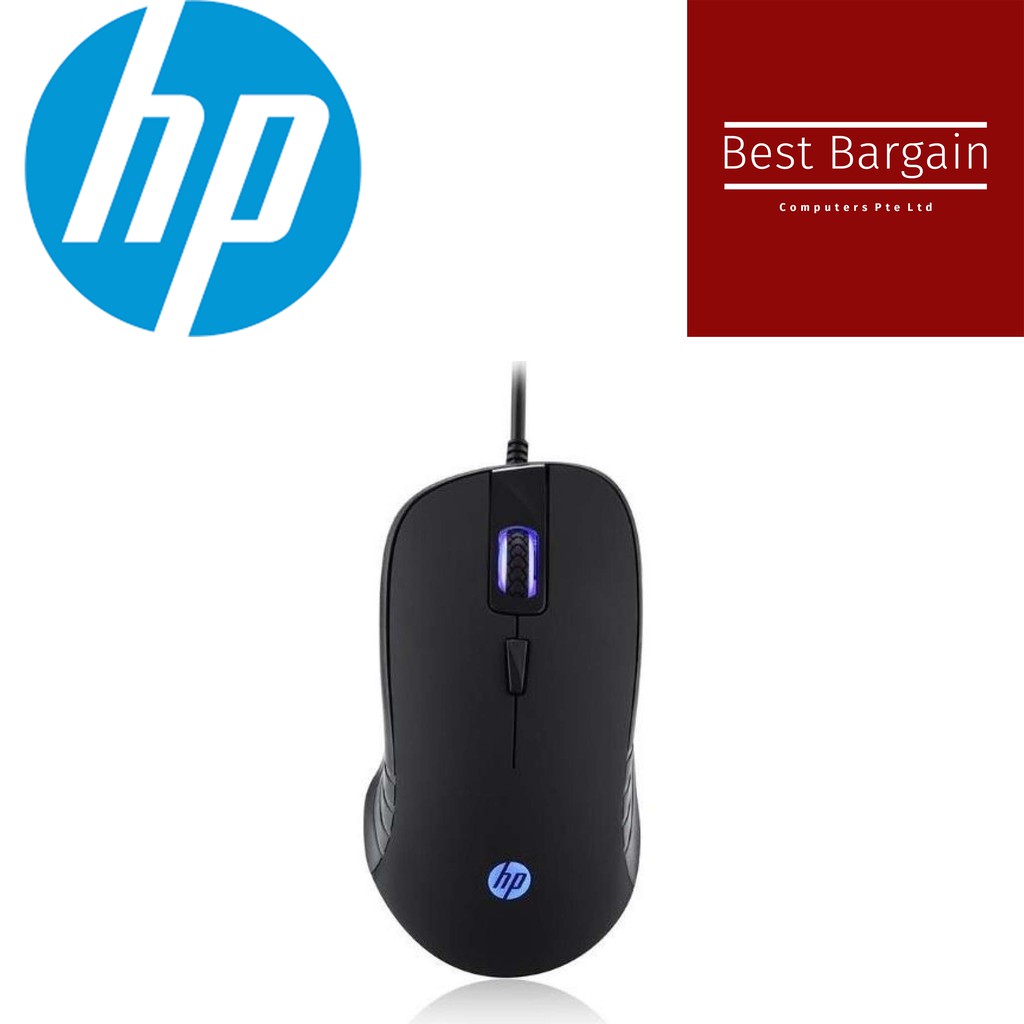 Hp M100 Gaming Mouse Usb Shopee Singapore