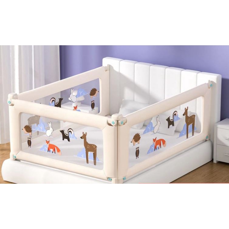 [Safety Bed Guardrail ] Safe Fencing Safety Fence Cot Protector Child