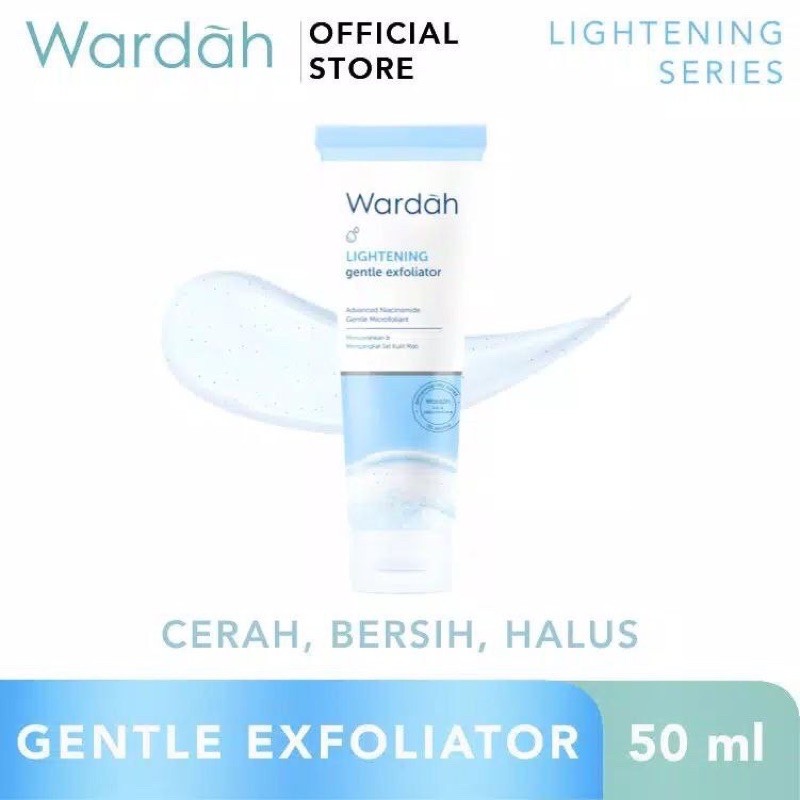 lightening gentle exfoliator