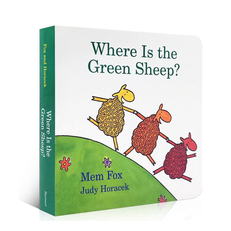 Where Is The Green Sheep Funny Educational English Picture Cardboard ...