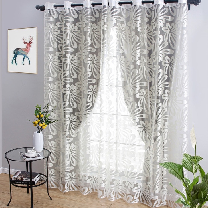 blinds with curtain