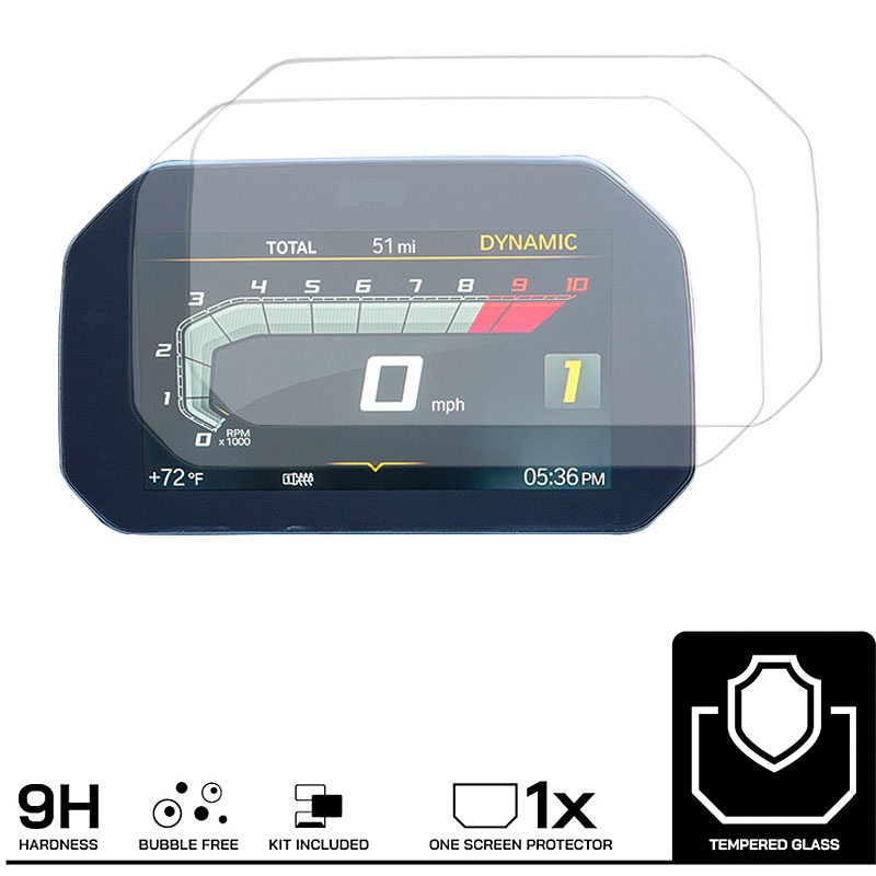 Film De Protection écran Compteur BMW R Nine T 2014 - TPU Haute Résistance, Anti-rayures Et Anti-gravillons