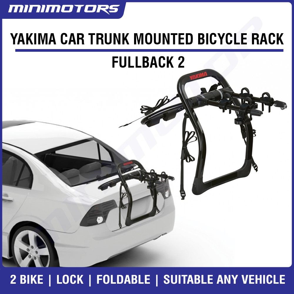 yakima bike rack for car trunk