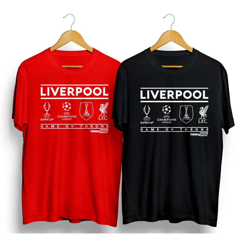 liverpool 2019 champions shirt