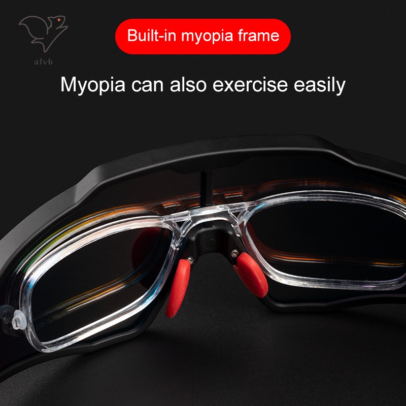 Details about   Photochromic Cycling Glasses Polarized Built-in Myopia Frame Sports Sunglasses