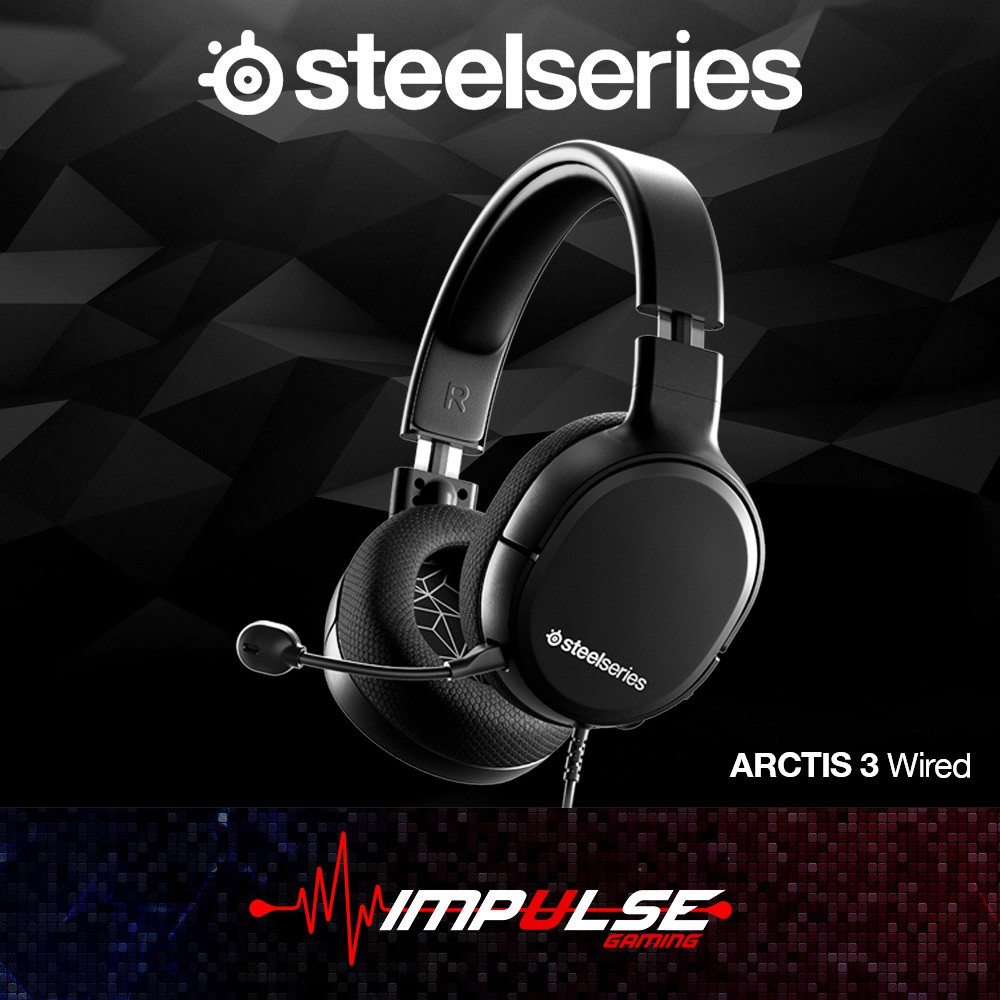 steelseries arctis 3 mic static