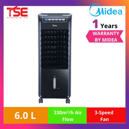 Midea Air Cooler Mac106a Bk Midea Air Conditioner 6l Shopee Singapore