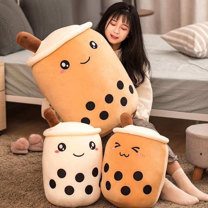 Shop Malaysia Cute Bubble Tea Doll Plush Toy Anak Patung Comel Shopee Singapore