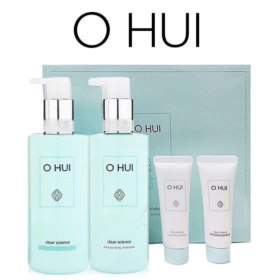 Ohui Clear Science Moisturizing Hair 2cps Shampoo And Rinse Set