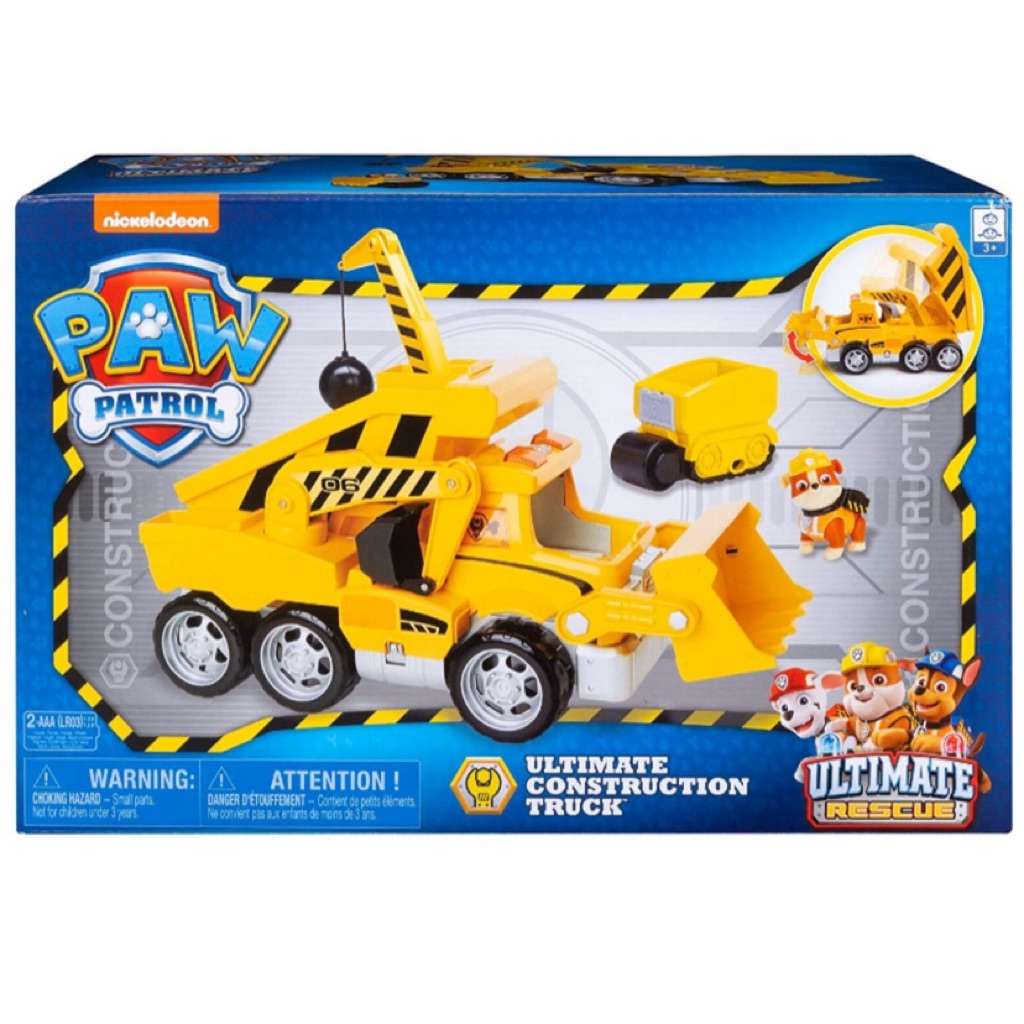 paw patrol ultimate rescue truck