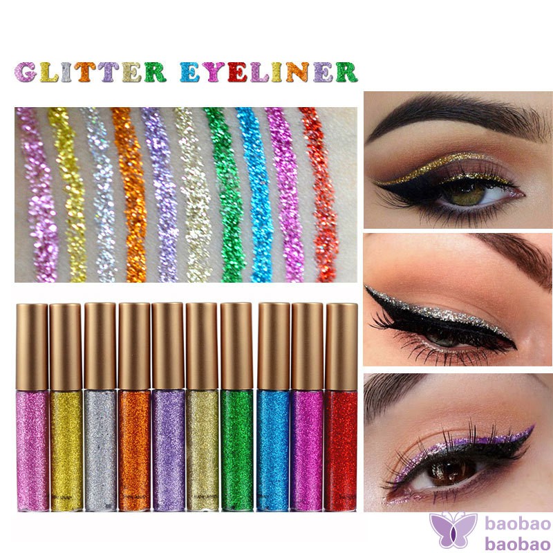 eyeliner metallic
