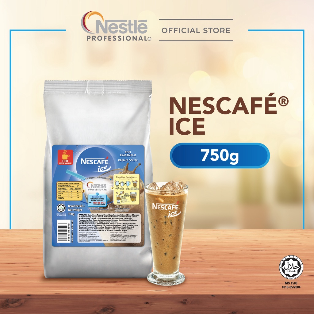 Nescafe Ice Coffee Immediately 750g Shopee Singapore