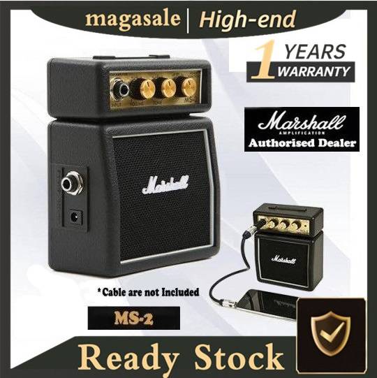 Marshall MS2 1 Watt Electric Guitar Micro Amp Speaker Battery Powered