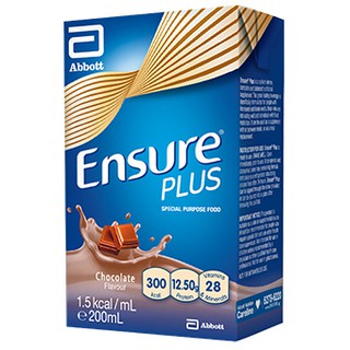 ENSURE Plus Liquid Raspberry / Strawberry/ Vanilla/ Chocolate 200ml (27 packs x 1 ctn)/ Coffee (24 packs x 1 ctn)