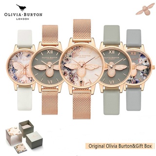 Authentic British Olivia Burton watch female bee female ob waterproof minority light luxury watch twist watch OB16EX116 OB16PP40 OB15AM77