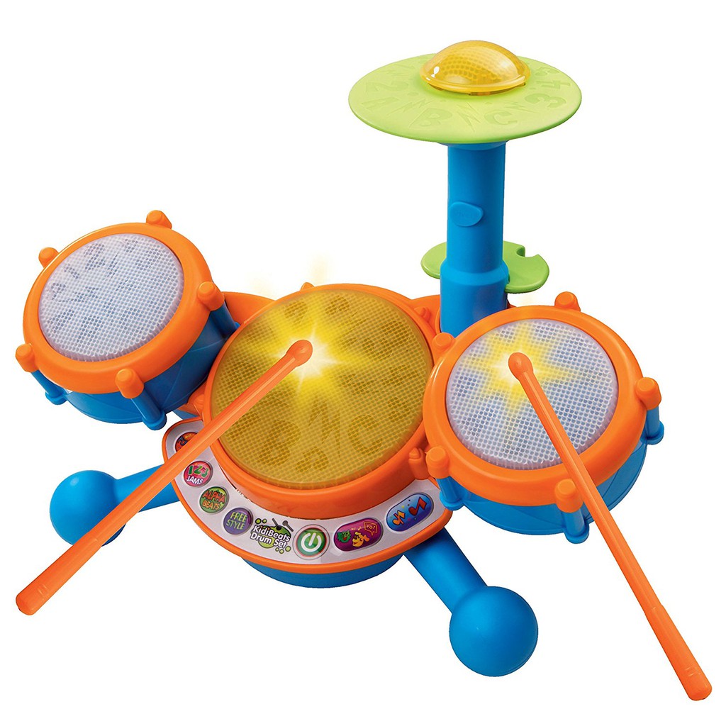 vtech drum set with stool