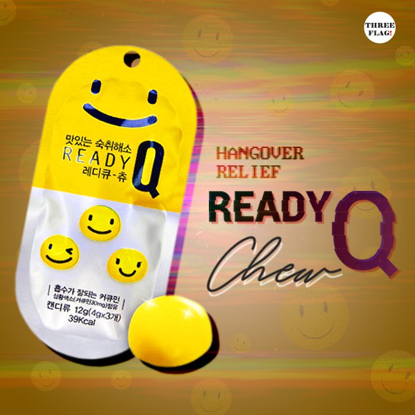 HANDOK READY Q READYQ Chew Hangover Relief Jelly Candy 1pack(4gX3pcs) Shopee Singapore